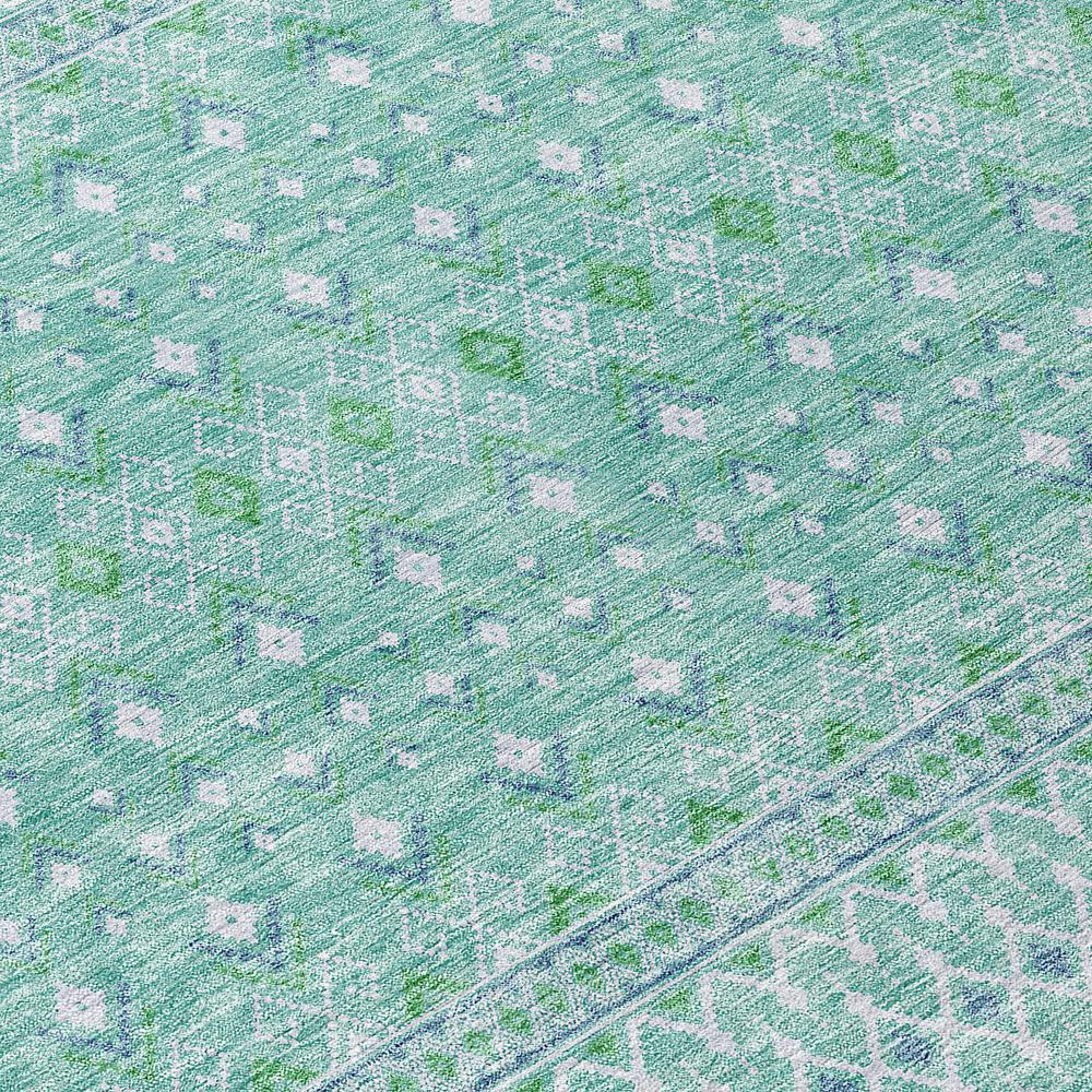 Start2Finish Chantille ACN709 teal 10x14 rug with intricate pattern and soft texture, perfect for living room or bedroom decor.