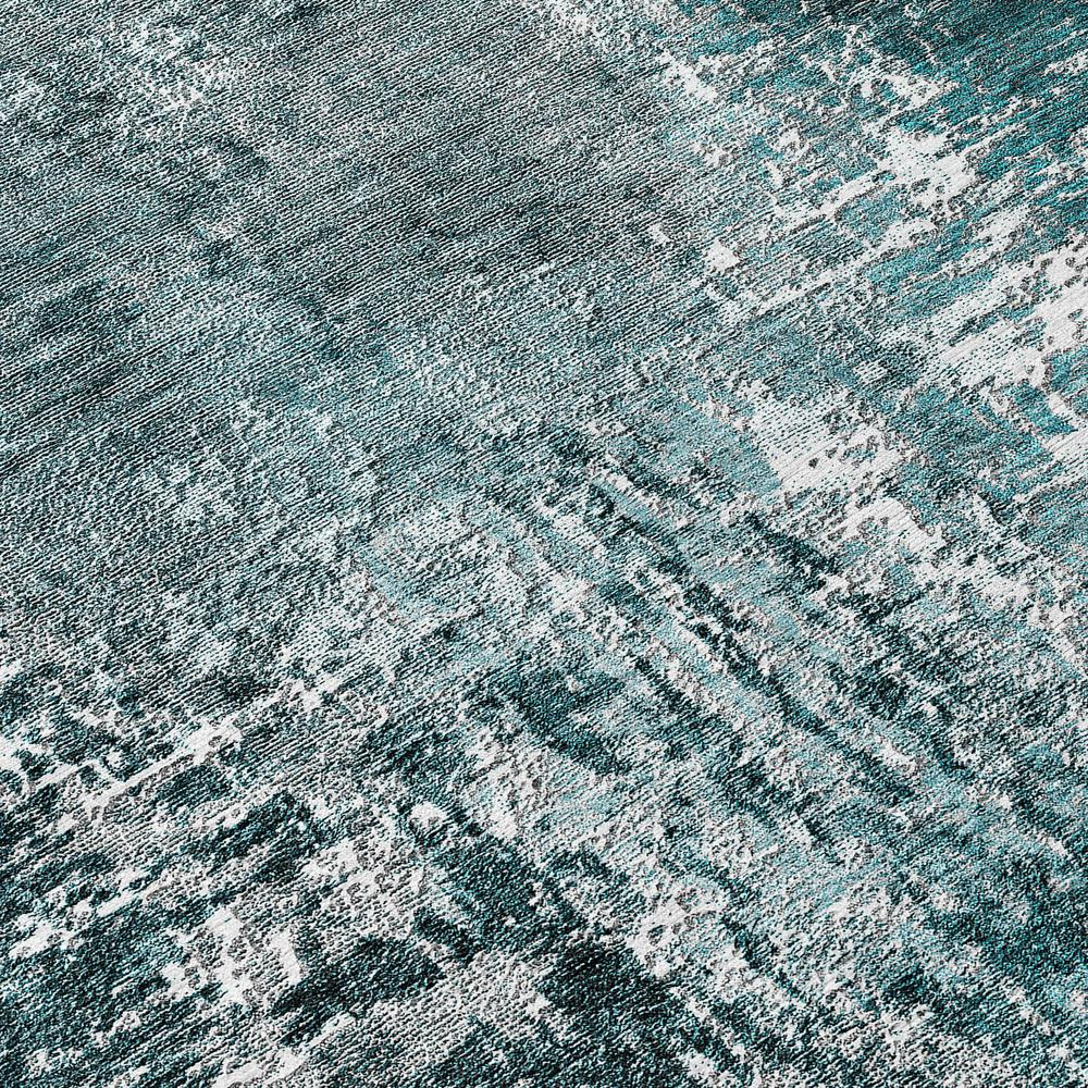 Start2Finish Chantille ACN718 teal 10x14 rug with intricate patterns and soft texture, perfect for living room or bedroom decor.