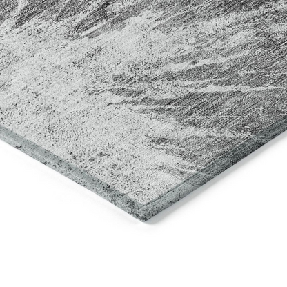 Gray Chantille ACN719 10x14 rug by Start2Finish with intricate pattern and soft texture, ideal for living room or bedroom decor.