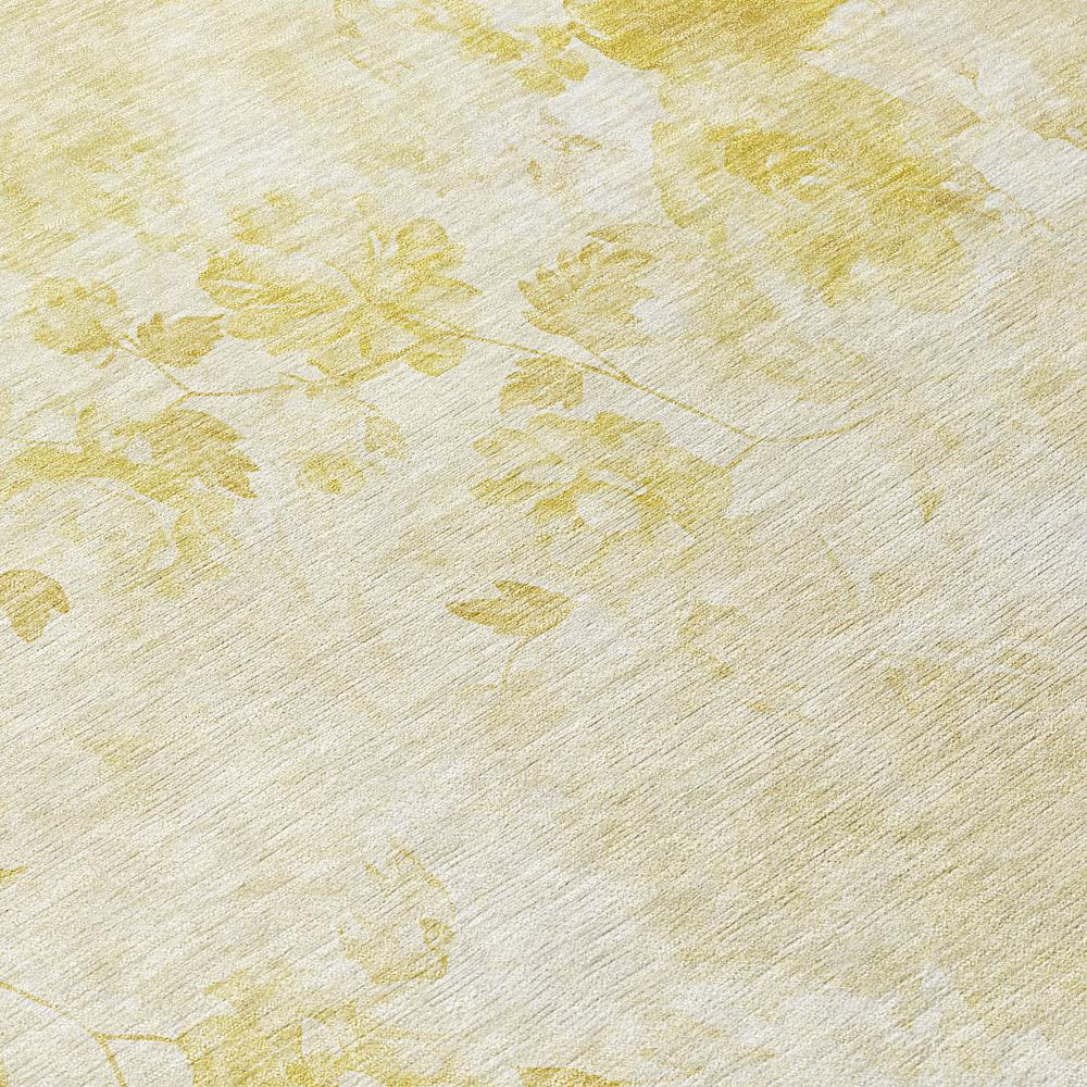 Start2Finish Chantille ACN724 Gold 8x10 rug with intricate pattern and soft texture, ideal for living rooms and bedrooms.