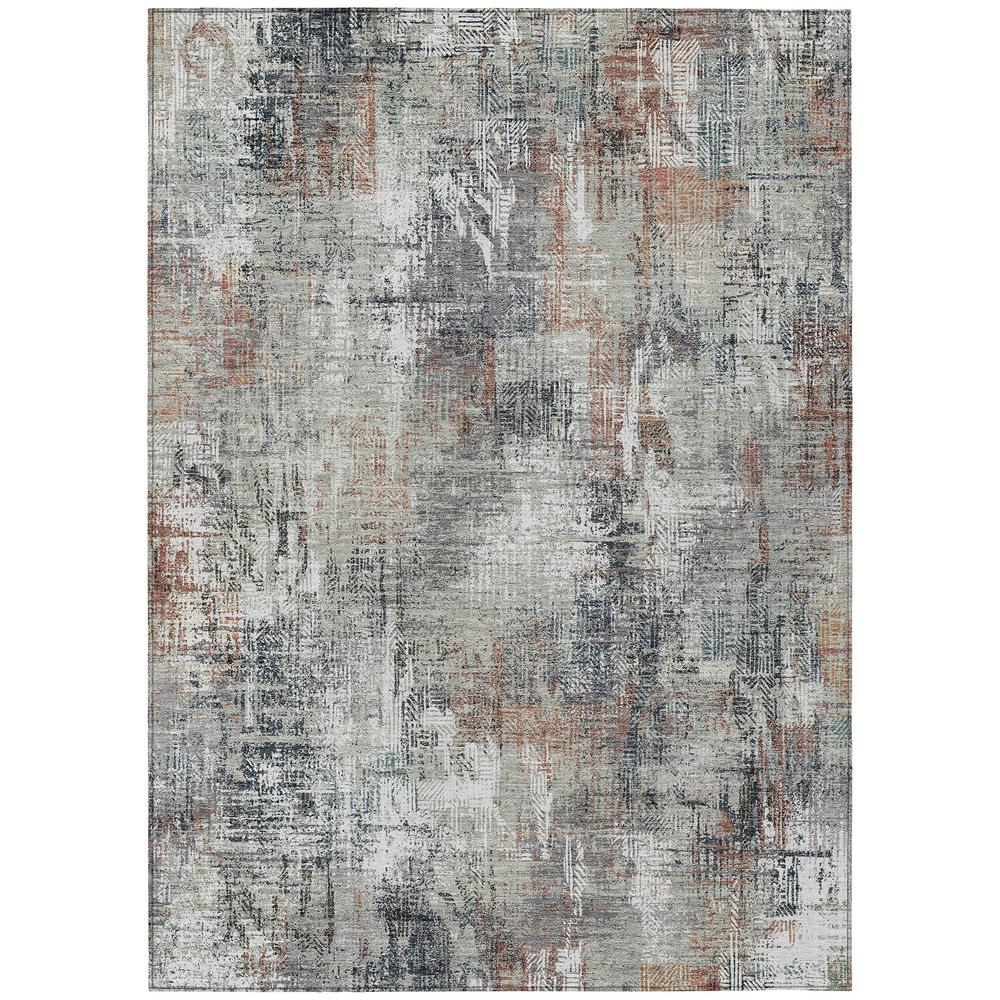 Start2Finish Chantille ACN725 brown 8x10 rug with intricate patterns, soft texture, and elegant design for living room or bedroom decor.