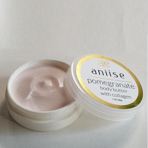 Start2Finish moisturizing body butter cream with collagen in a jar, creamy texture visible with a smooth, hydrating finish.