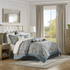 Start2Finish 12-piece comforter set with cotton bed sheets, featuring soft, cozy bedding with matching pillowcases and decorative accents.