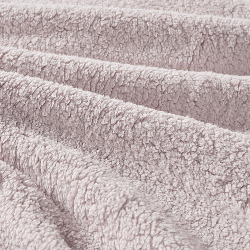 Crushed velvet sherpa reversible comforter set with plush texture, featuring luxurious velvet and cozy sherpa in neutral tones.
