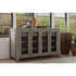 Start2Finish Fallon sideboard furniture with sleek wood finish, featuring multiple drawers and cabinet doors for versatile storage.
