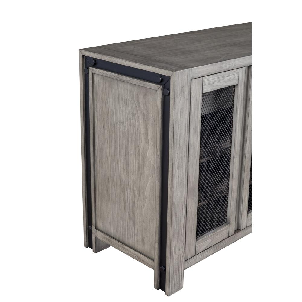Start2Finish Fallon sideboard furniture with sleek wood finish, featuring multiple storage compartments and modern design.