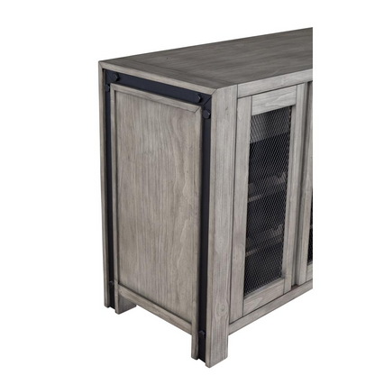 Start2Finish Fallon sideboard furniture with sleek wood finish, featuring multiple storage compartments and modern design.