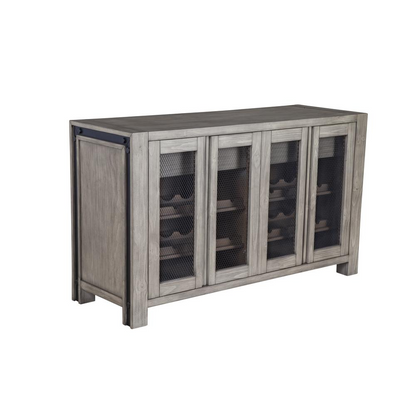 Start2Finish Fallon sideboard furniture with sleek wooden finish and modern storage drawers, ideal for living or dining room decor.