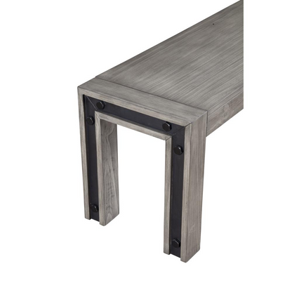 Start2Finish Fallon Bench, a stylish wooden furniture piece with a smooth finish and sturdy design, ideal for entryways or living rooms.