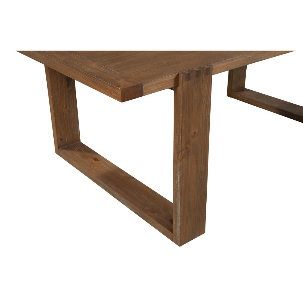 Ayala Dining Table by Start2Finish shown in the image, featuring a modern wooden design with a smooth tabletop and sturdy legs.