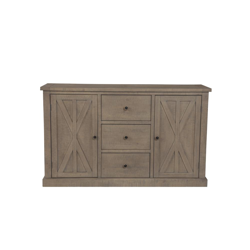 Start2Finish Arlo sideboard furniture with sleek wood finish, showcasing storage compartments and modern design.