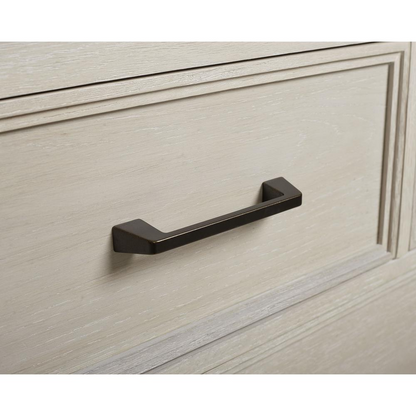 Start2Finish Bradley chest of furniture with a sleek wooden finish and multiple drawers for storage.