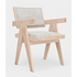 Pair of Raquel Side Chairs by Start2Finish, set of 2, featuring modern design with wooden frames and upholstered seats.