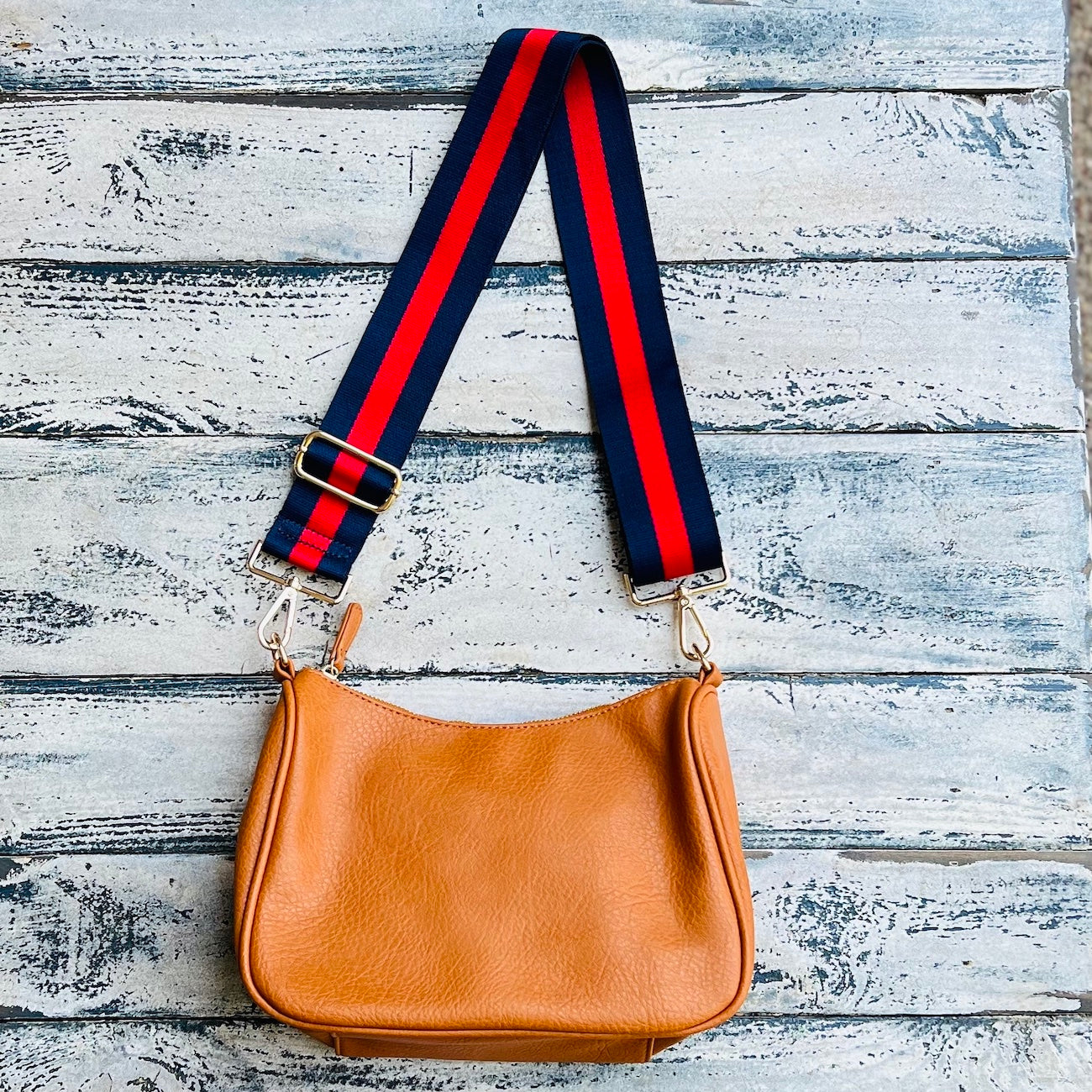 Start2Finish Lucy Handbag with adjustable strap, stylish accessories featuring a sleek design and versatile carrying options.
