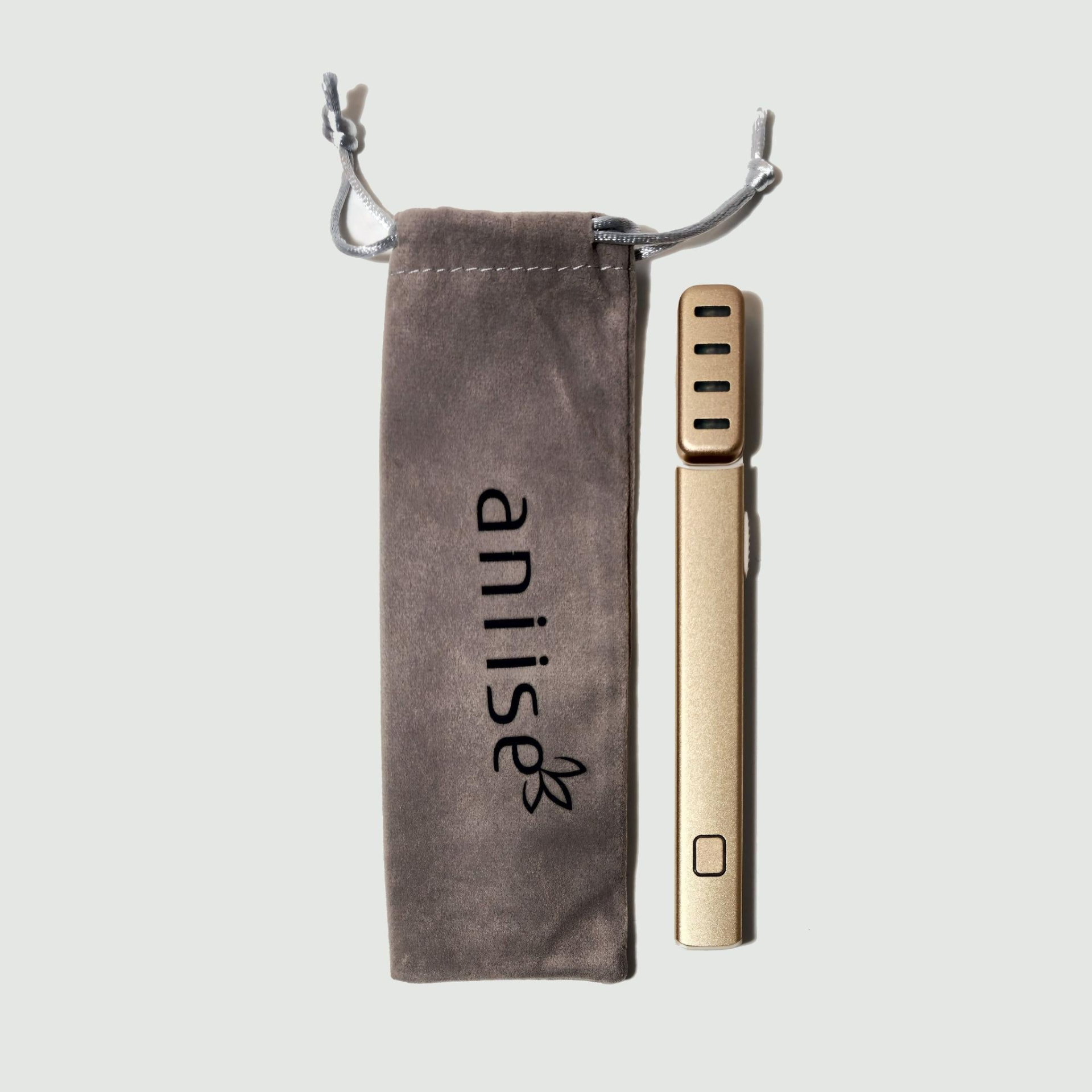 Start2Finish Face &amp; Eye Therapy Wand for beauty skincare, shown with sleek handle and therapy tips for facial and eye treatments.