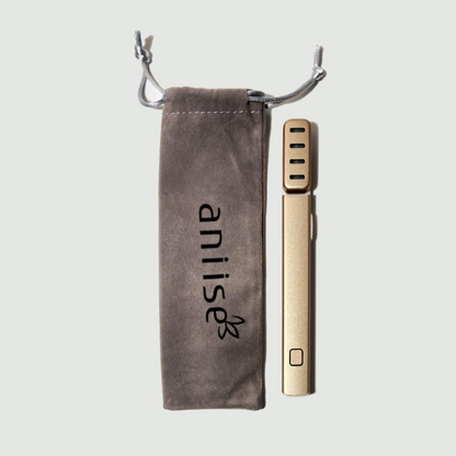 Start2Finish Face &amp; Eye Therapy Wand for beauty skincare, shown with sleek handle and therapy tips for facial and eye treatments.