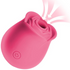 Pink Start2Finish Perfect Rose Clitoral Stimulator for women, showing the compact, rose-shaped adult pleasure device.
