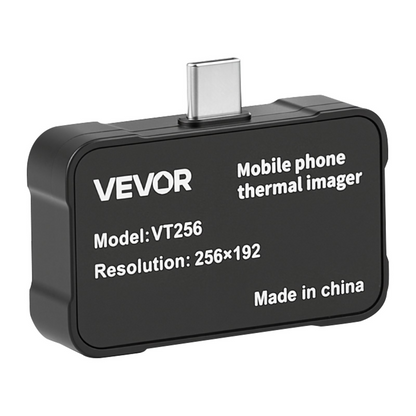 Start2Finish thermal imaging camera for smartphones with macro lens, infrared resolution, and high refresh rate, suitable for Android and iOS.