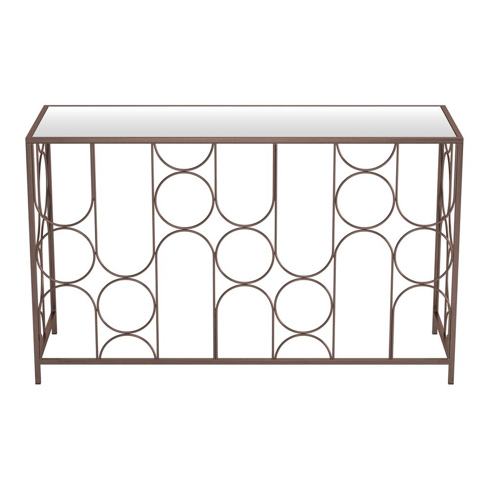 Start2Finish Convale console table in bronze with sleek design and sturdy construction, ideal for entryways or living rooms.