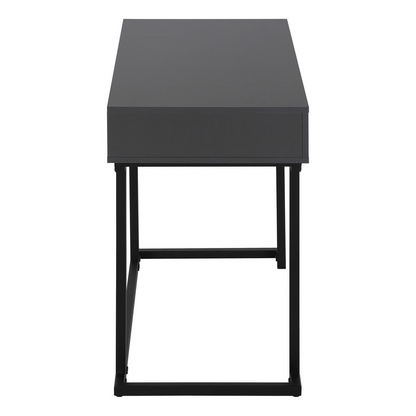 Start2Finish grey computer desk with storage drawers for home office, suitable for laptops and workspaces, with a laminate finish.