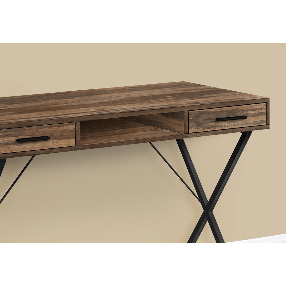 Start2Finish home office computer desk with storage drawers, shown in left and right setup, ideal for laptop and workspace organization.