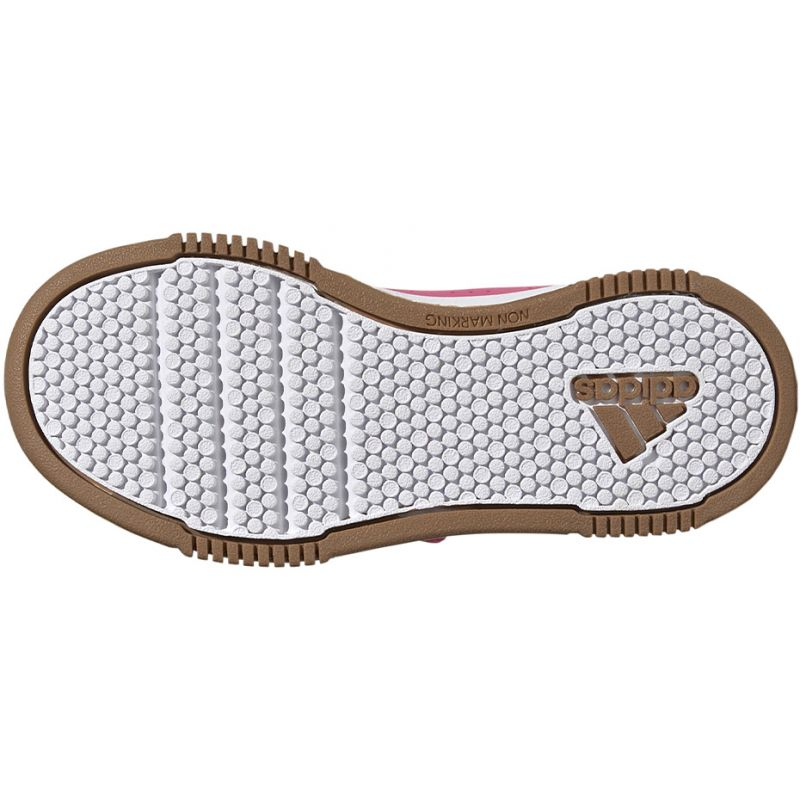 Start2Finish Adidas Tensaur Sport Jr training shoes with hook-and-loop straps, lightweight athletic footwear for kids.