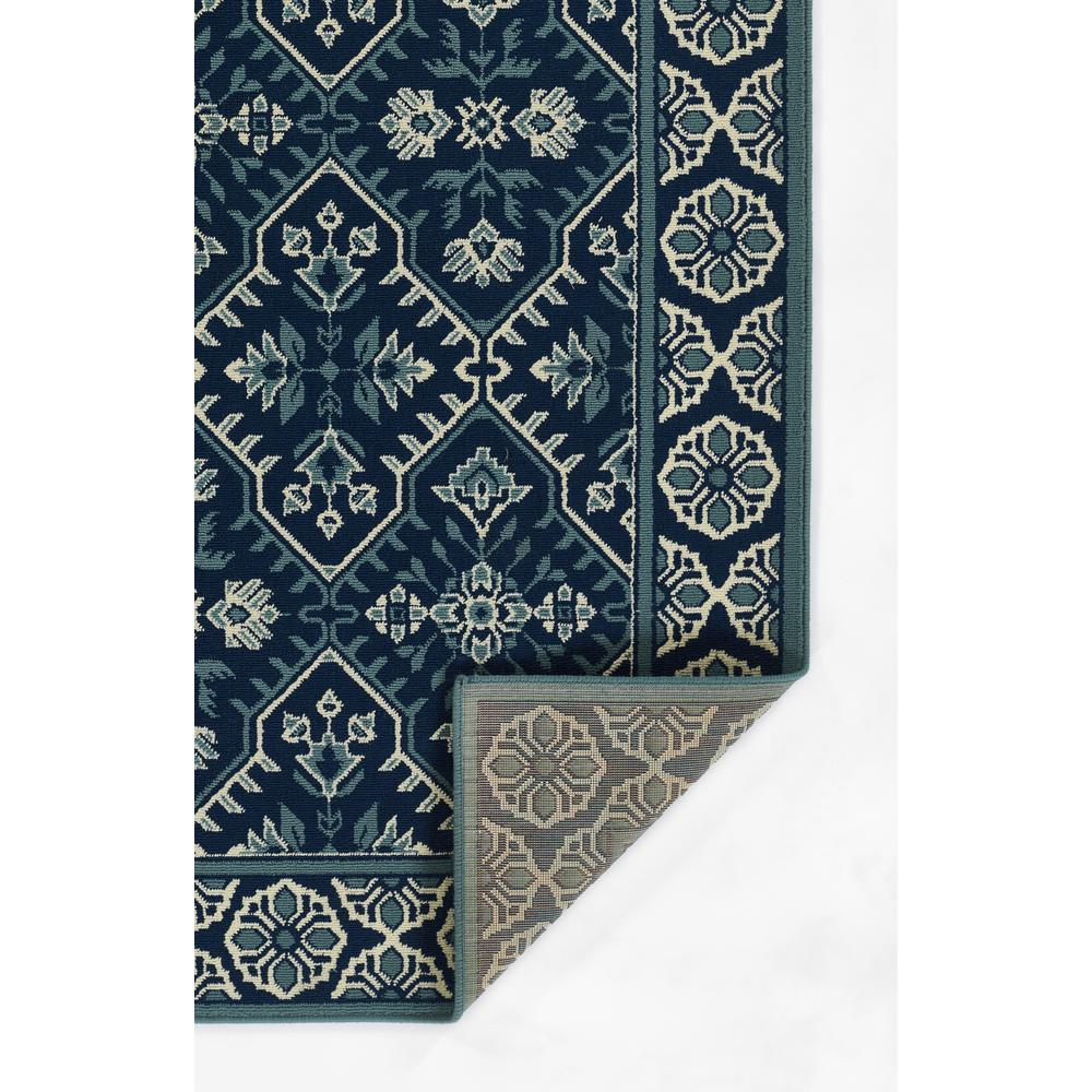 Start2Finish navy transitional rectangle area rug in 5&