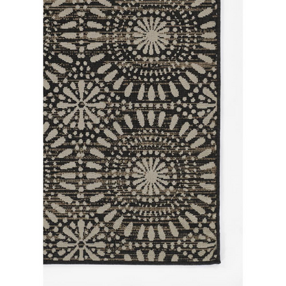 Start2Finish transitional rectangle area rug in neutral tones, measuring 3&