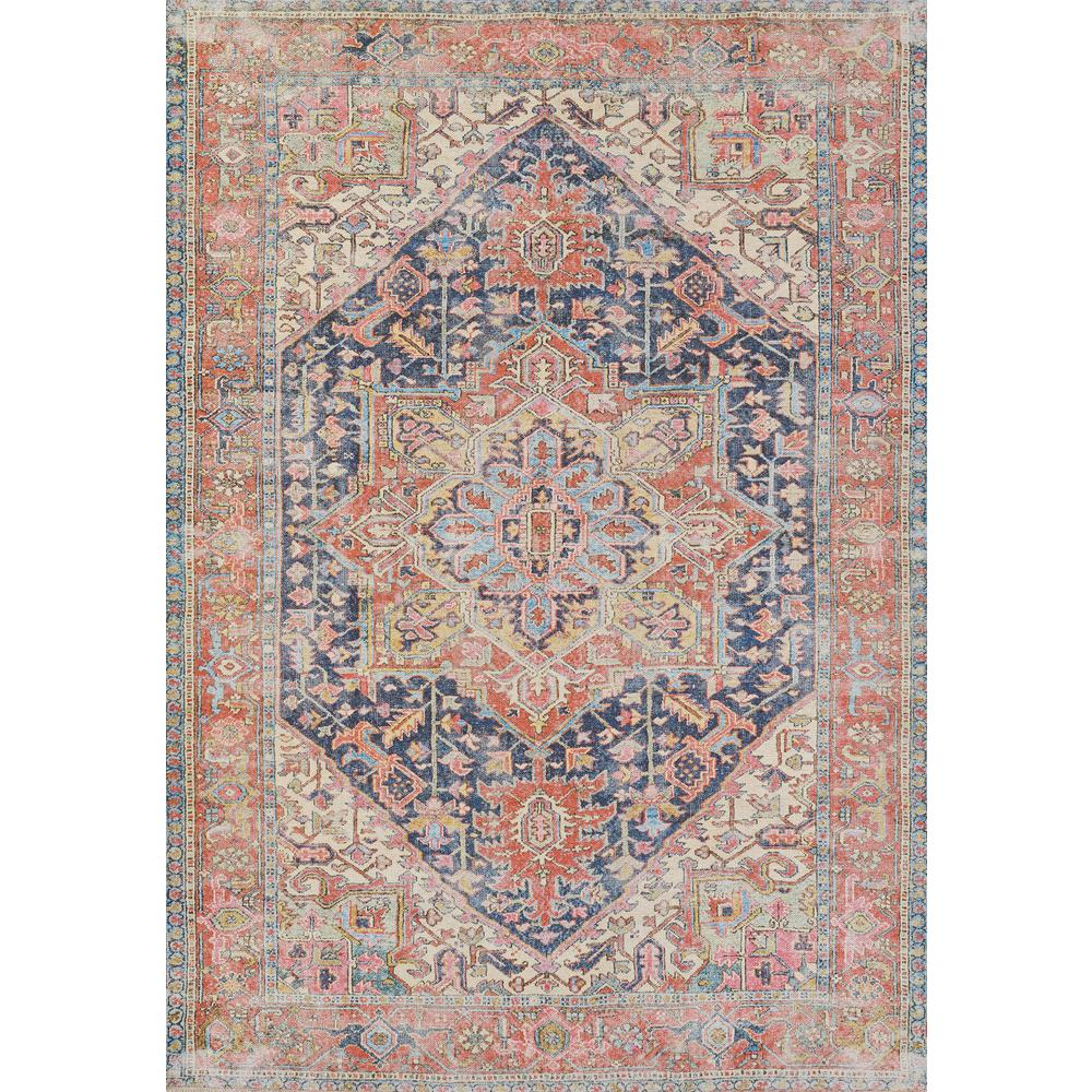 Traditional navy rectangle area rug by Start2Finish, 4&