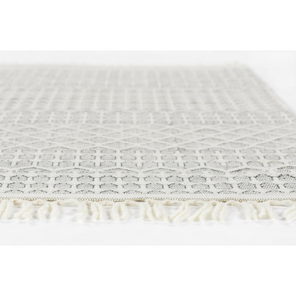 Start2Finish contemporary black rectangle area rug, 5&