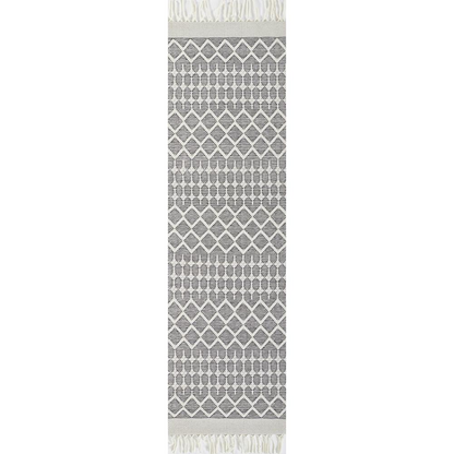 Contemporary black rectangle area rug by Start2Finish, 5&