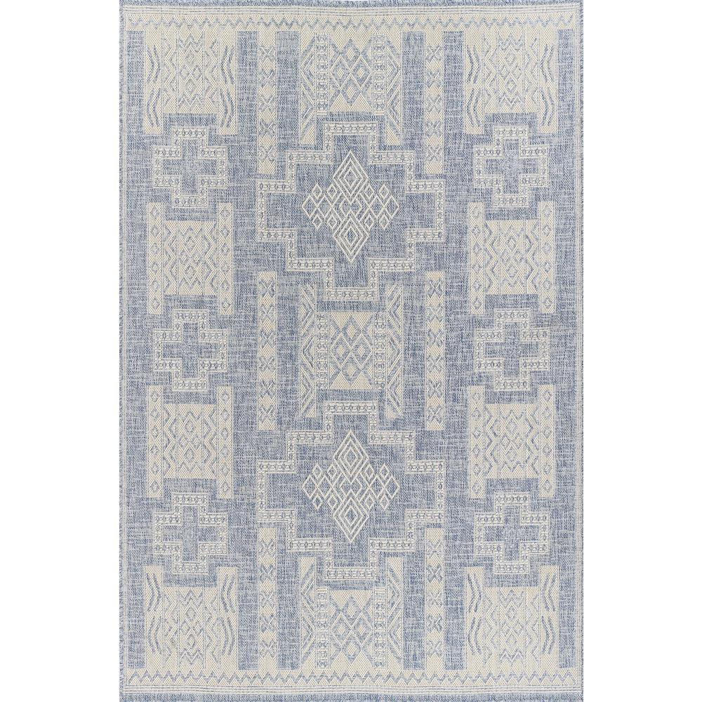 Blue transitional runner area rug by Start2Finish, 2&