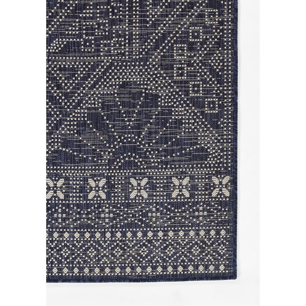 Start2Finish navy transitional rectangle area rug, 8&