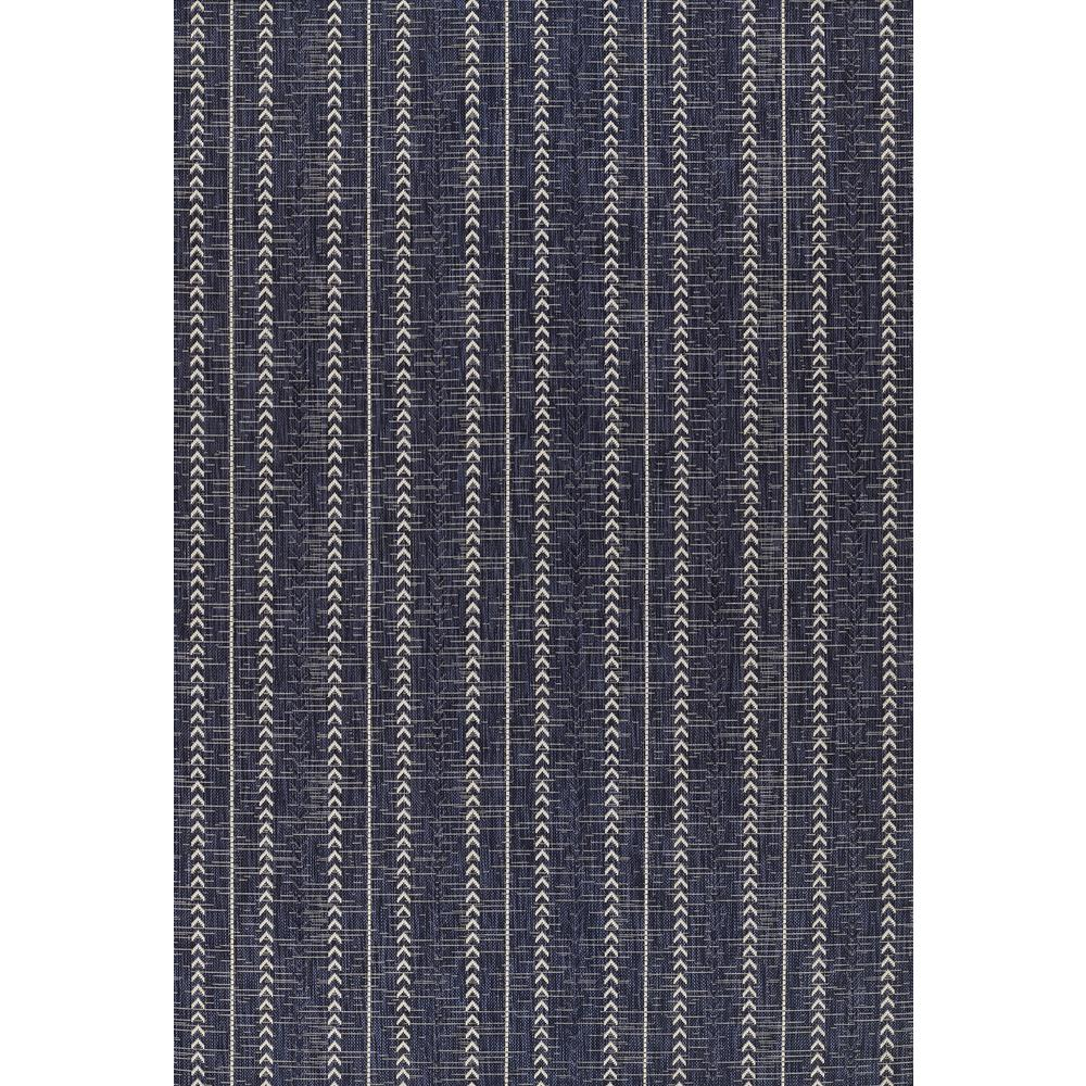 Start2Finish navy transitional rectangle area rug, 4&
