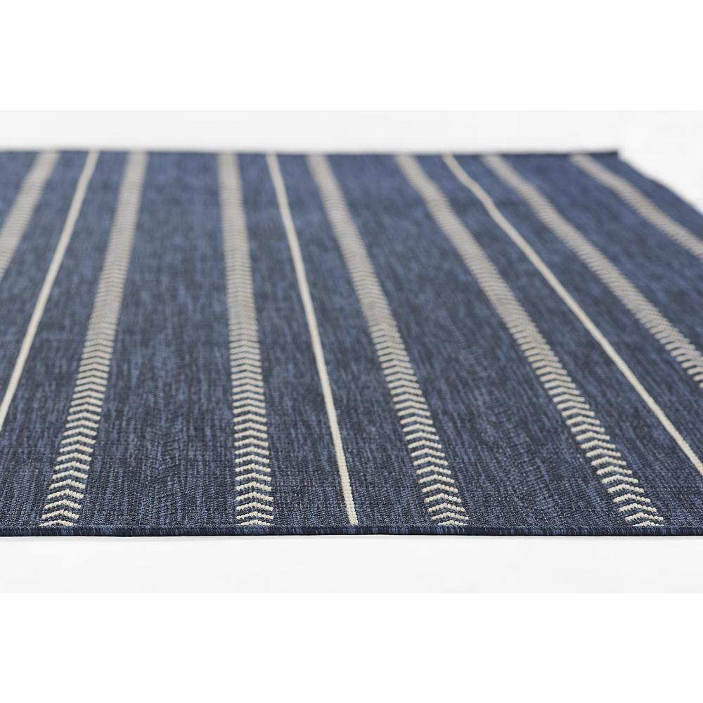 Start2Finish navy transitional rectangle area rug, 4&