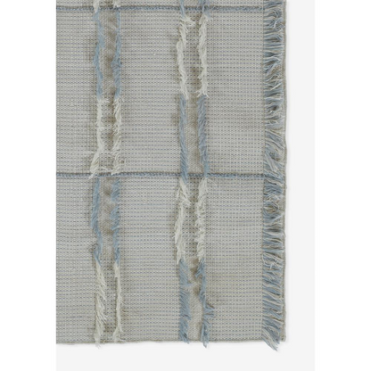 Blue contemporary rectangle area rug by Start2Finish, 3&