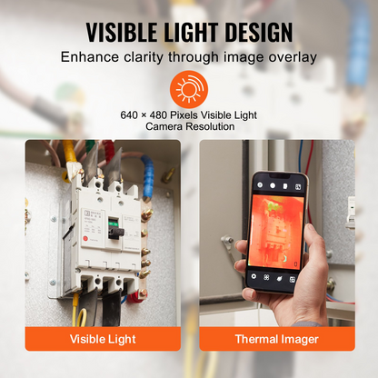 Start2Finish thermal imaging camera for smartphones with high-resolution IR, wireless WiFi, visual camera, and 25Hz refresh rate.