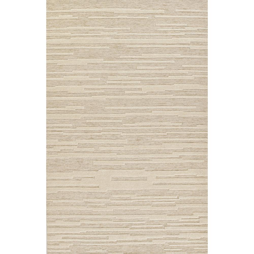 Start2Finish contemporary rectangle area rug in taupe with a 5x8 size, featuring a modern geometric design on soft fabric.