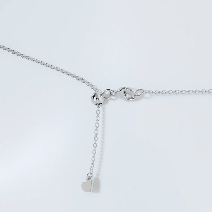 Start2Finish 3.00 ct lab-grown round diamond floating solitaire pendant in 14K white or yellow gold, AGI certified jewelry.