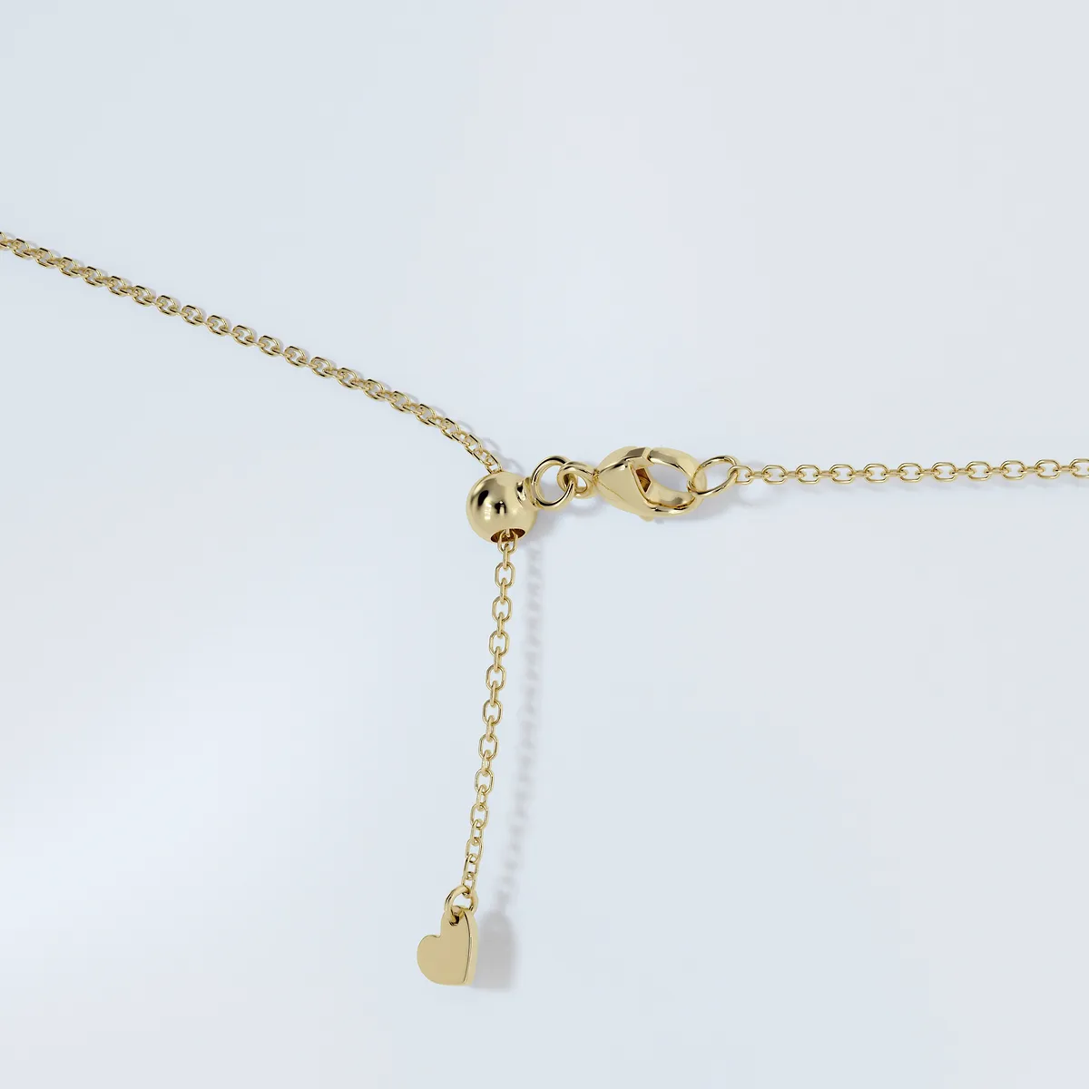 Start2Finish 3.00 ct lab-grown round diamond floating solitaire pendant in 14K gold, AGI certified, featuring a sleek, elegant design.