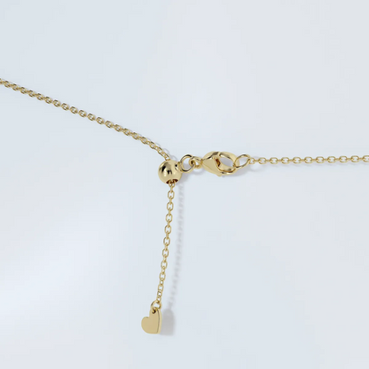 Start2Finish 3.00 ct lab-grown round diamond floating solitaire pendant in 14K gold, AGI certified, featuring a sleek, elegant design.