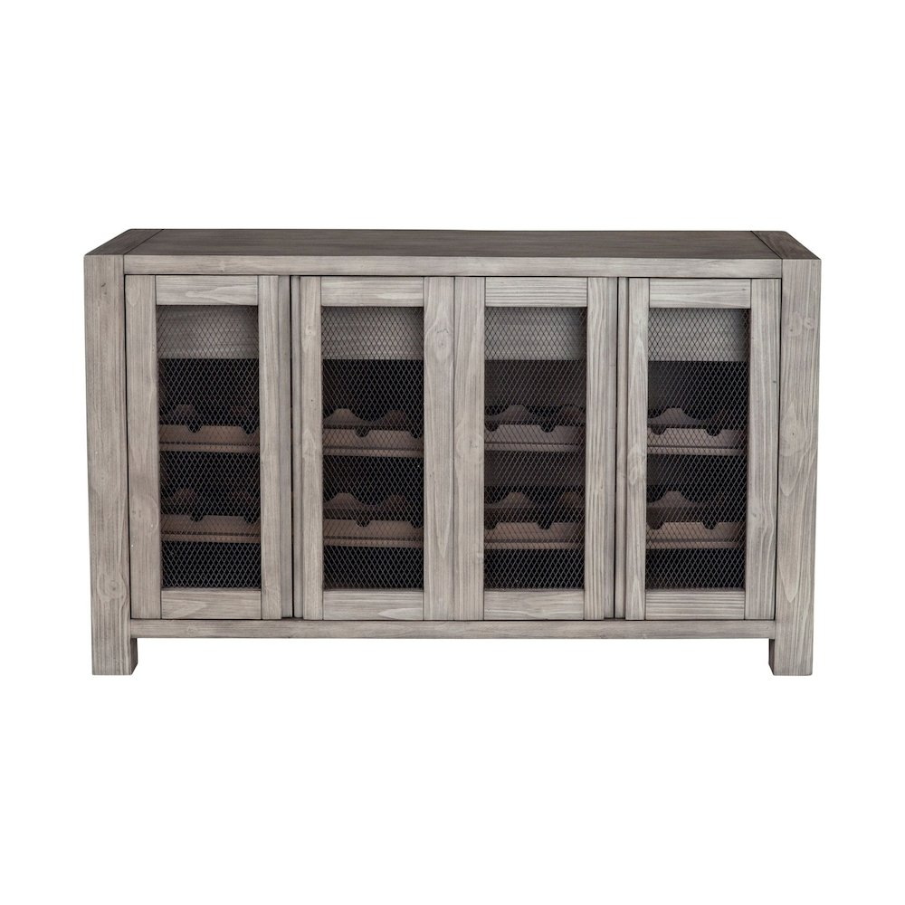 Start2Finish Fallon sideboard furniture with sleek wood finish, featuring multiple drawers and cabinet doors for stylish storage.