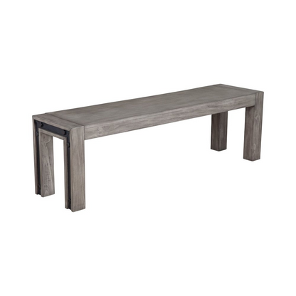 Start2Finish Fallon Bench, a wooden furniture piece with a smooth finish and sturdy legs, ideal for entryways or living rooms.