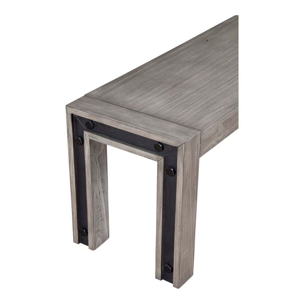Start2Finish Fallon Bench showing a modern wooden furniture piece with a smooth finish and sturdy design.