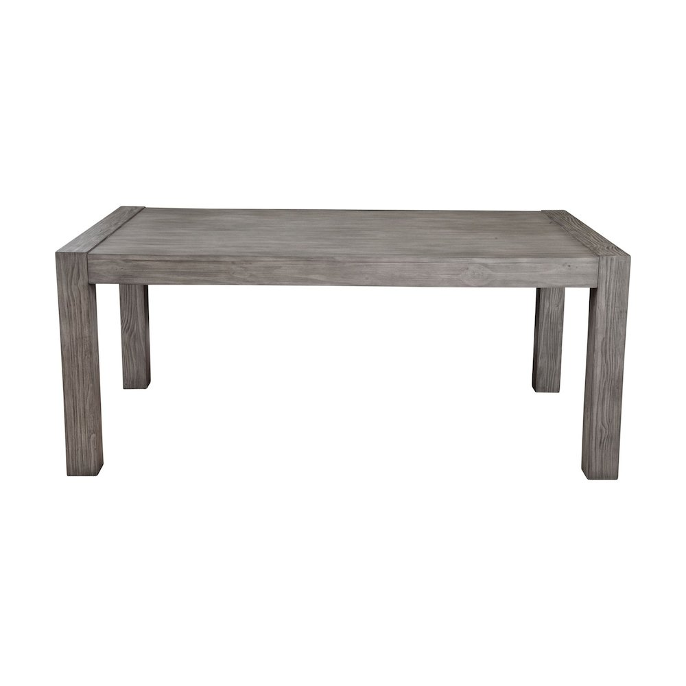 Start2Finish Fallon dining table with sleek wooden top and sturdy metal legs, ideal for modern dining rooms.