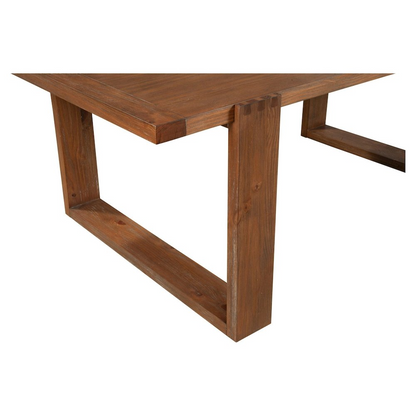 Start2Finish Ayala dining table with a sleek wooden surface and modern design, perfect for contemporary dining rooms.