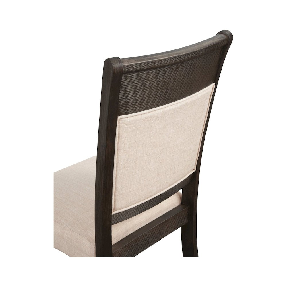 Start2Finish Brayden set of 2 side chairs with wooden legs and upholstered seats, modern and stylish for dining or seating areas.