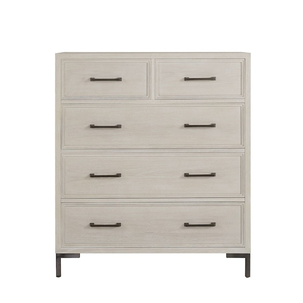 Start2Finish Bradley Chest furniture with a wooden finish, featuring classic design and sturdy construction for versatile storage.