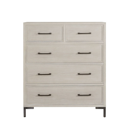 Start2Finish Bradley Chest furniture with a wooden finish, featuring classic design and sturdy construction for versatile storage.