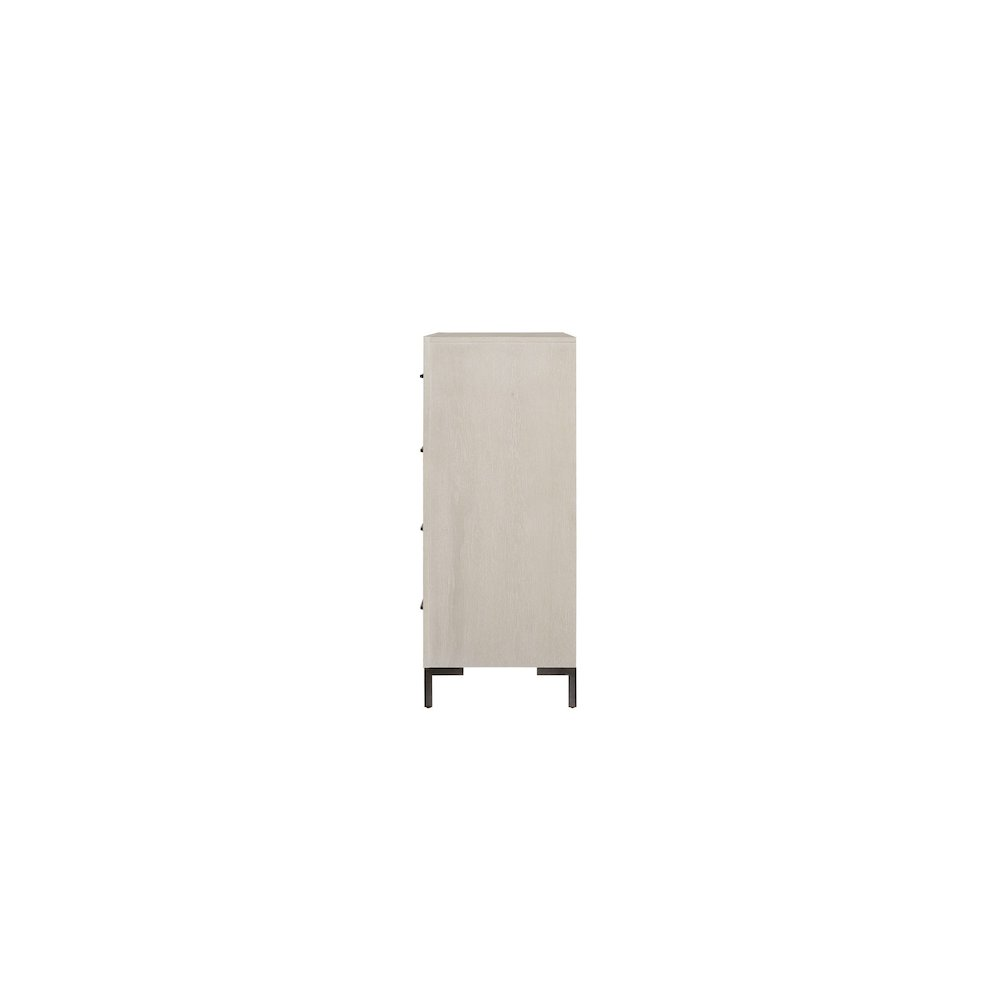 Start2Finish Bradley Chest furniture with sleek wood finish and modern design, featuring drawers and a sturdy top surface.